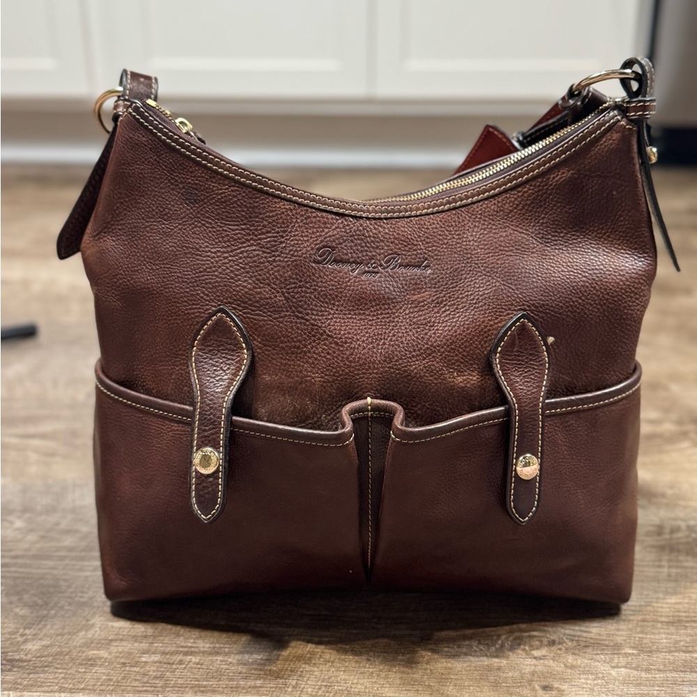 Dooney & Bourke Brown Shoulder Bag